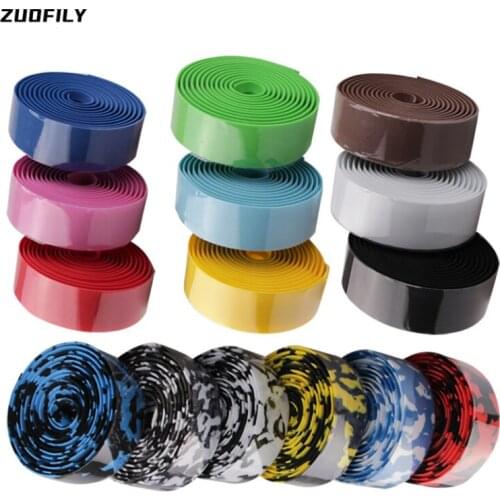 15Colors Road Bike Handlebar Shock Absorption Tape Cycling Soft PU EVA Anti-Slip Silica Gel Bicycle Bar Tape Bycicle Accessories