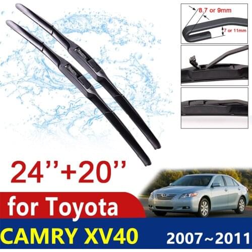 Car Wiper Blade Windshield for Toyota Camry XV40 40 2007 2008 2009 2010 2011 Front Windscreen Wipers Car Accessories XV 40