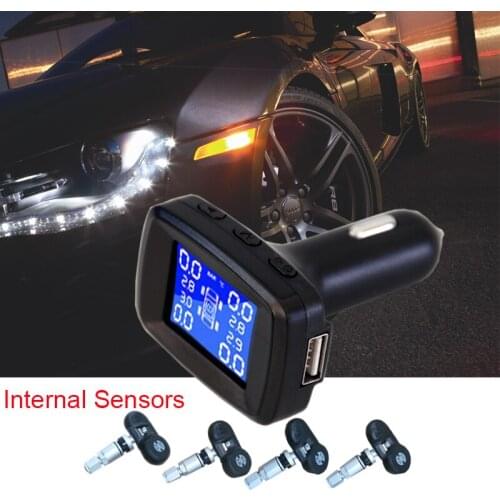 BigBigRoad Car TPMS Tire Pressure Monitoring System For Chevrolet Cobalt Impala SS Trax City Express Spin Tahoe Monza Epica RV