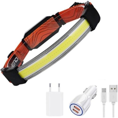 LED Headlamp Fishing Headlight Torch Outdoor Super Bright USB Rechargeable/AAA Powered Headlamp Waterproof Camping
