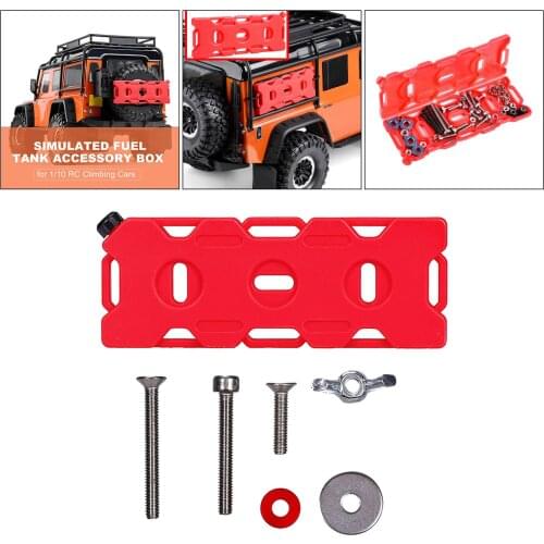 RC Car Fuel Oil Tank for Axial SCX10 90046 GEN 8 1/10 Parts Accessory Replacement Parts Upgrade