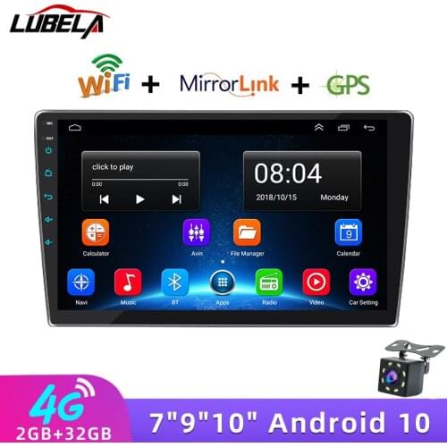 2 DIN Android Universal Car Multimedia Player GPS Navigation Stereo Car Radio For Volkswagen Nissan Hyundai Kia And Toyota