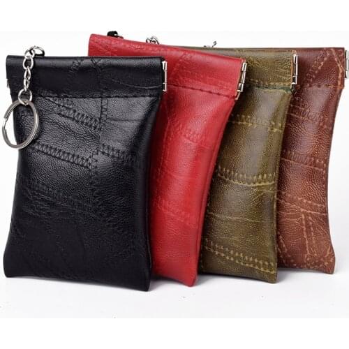 High Capacity Key Wallet Women Men Coin Housekeeper Keychain Purse Organizer Bag Car Keys Cover Simple Key Holder Case