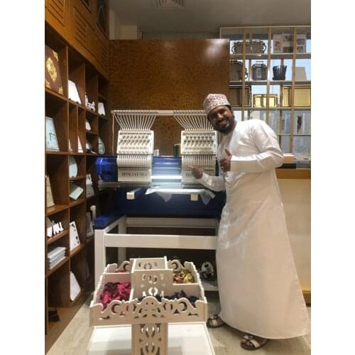 450*650mm single head embroidery machine HO1501XXL cap / shirt /flat/3d/ sequin swf/ tajima embroidery machine with free parts