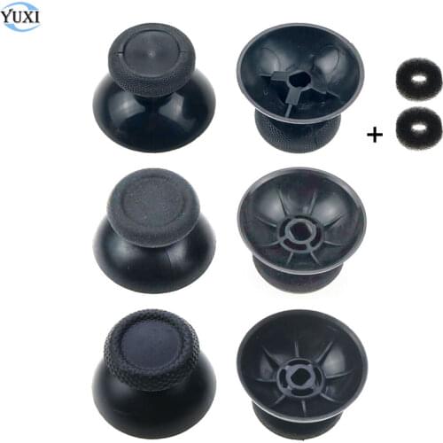YuXi 2pcs Analog Joystick Thumb Stick Grip Cap For PlayStation 4 5 PS4 PS5 For Xbox One Controller Sponge Auxiliary Ring
