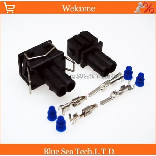 2 Pin 3.5m male&female Auto Engine plugs,Fog lamp plug, steering lamp holder connector for For VW,Audi