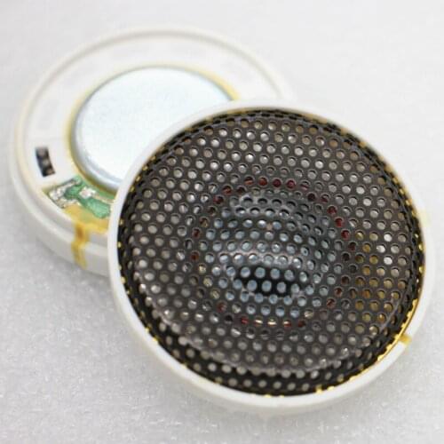 Hifi 40mm Headphone Speaker Unit 16ohm helmet Headset Driver With Metal Mesh Cover Earphone Replacement Sound Good Newest 2PCS