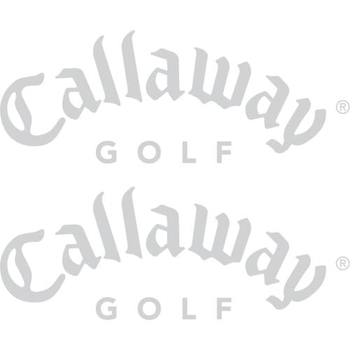 For 4Pcs/Set Walls Cars Vinyl TWO Decals Stickers CALLAWAY GOLF 12"