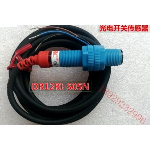 DR12RI-S05N IP66 M12 Cynlindrical Photo Sensors Replace DR12-S05N