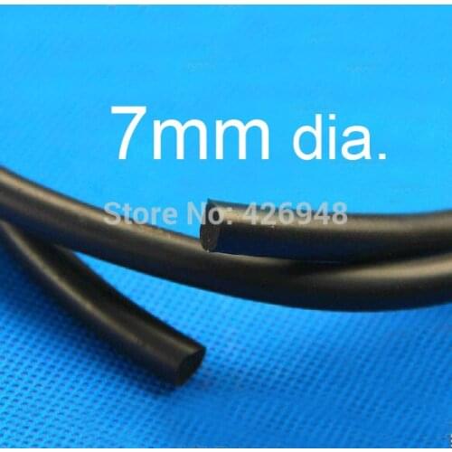 7mm diameter Fluoride rubber O Strip FKM Viton circle Round seal Bar Resistant Acid Alkali