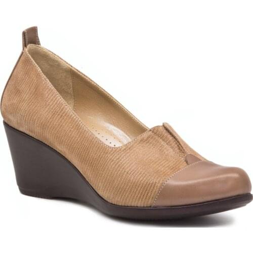 Gedikpaşalı ANG 20K 910 VİZON Women Shoes Orthopedic