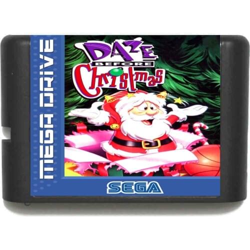 Daze Before Christmas 16 bit SEGA MD Game Card For Sega Mega Drive For Genesis