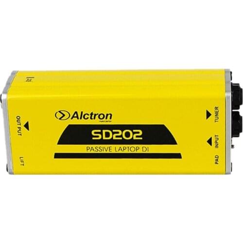 Quality Alctron SD202 Passive DI Box Impedance Conversion DI BOX Electric Guitar Direct Connection Box Effect
