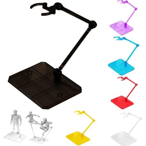 Creative 6 Colors Action Figure Base Suitable Display Stand Bracket For 1/144 HG/RG Gundam/Animation Cinema Game ACG