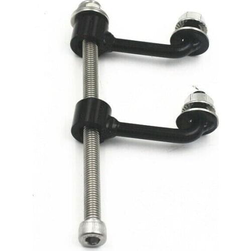 Motorcycle Black 2" Gas Tank Lift Kit For Harley XLH1200 Sportster 883 XL883N 1995-UP