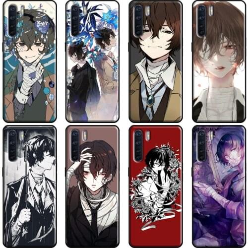 Bungou Stray Dogs Dazai Osamu Soft For OPPO A53 A31 A5 A9 2020 A1K A3S A5S A15 A52 A72 A91 F5 F7 Reno 4 Pro 2Z Case