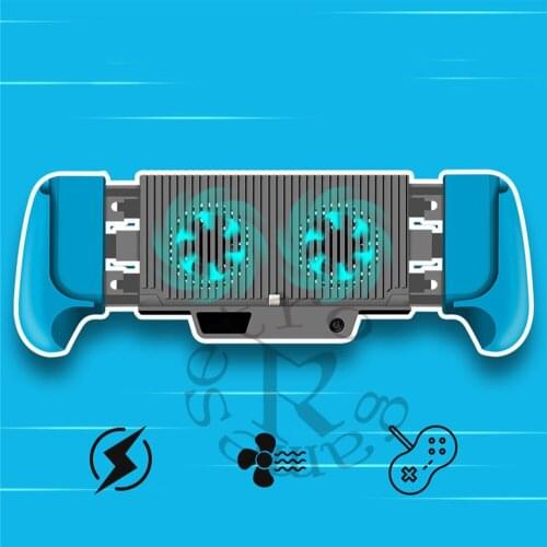 New Suitable for Nintend Switch Lite host cooling charging handle NS stretch external 5600 battery pack handle with bracket