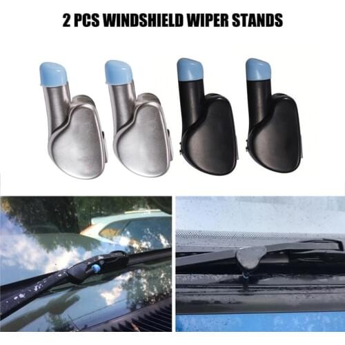 2PCS Car Windshield Wiper Stands Aluminum Alloy Vehicle Windshield Wiper Blade Protector Stand Separator Auto Tools Accessories