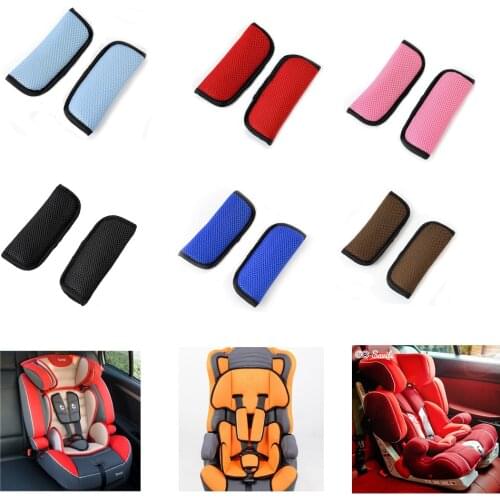 Baby Kids Stroller Cushion Car Seat Vehicle Safety Shoulder Strap Cover Pad Protection children shoulder belt strap cover
