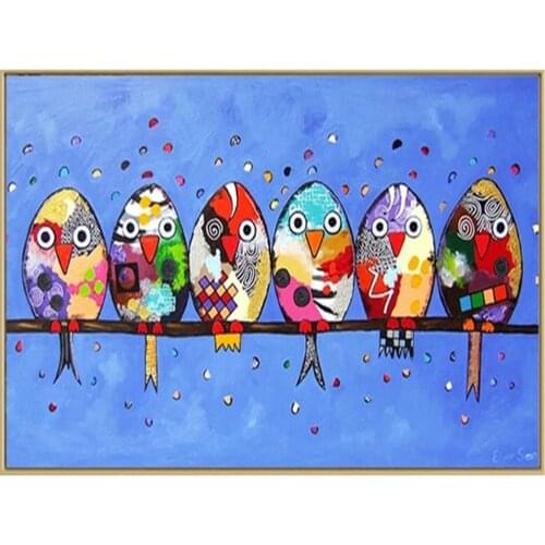 Animal Bird DIY Embroidery Cross Stitch 11CT Kits Needlework Craft Set Printed Canvas Cotton Thread Home Dropshipping
