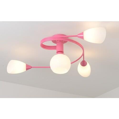 Modern Glass Chandeliers Living Room Bedroom Lamp Creative Indoor Home Kitchen Restaurant Ceiling Lighting Illumination Fixtures