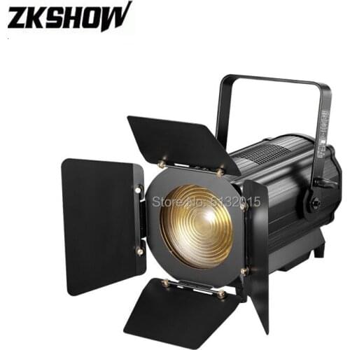 2PCS/Lot 300W RGBAL LED Fresnel Spotlight With Zoom RDM/DMX Studio Theater Concert TV Show Decor Light Stage Lighting Euqipment