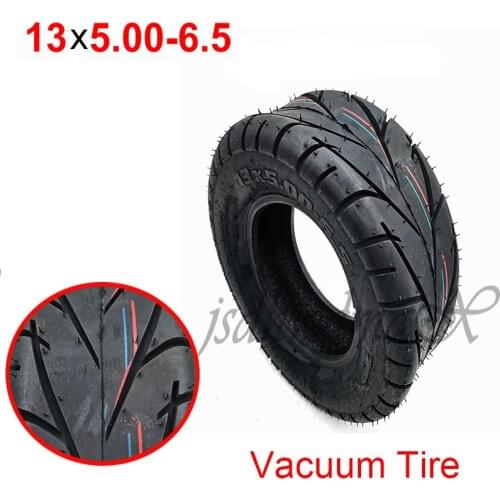 13x5.00-6.5 Vacuum Tire, for 13 Inch Motorcycle Wheels FLJ K6 Electric Scooter E Kick Scooter Tyre