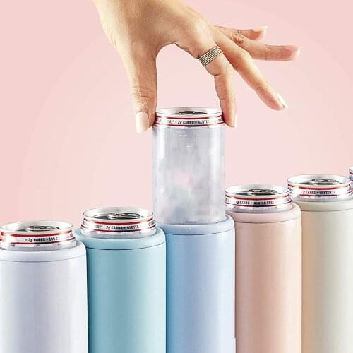 Vacuum Beer Thermos Double Walls Cups Outdoor Cold-Keeping Stainless Steel Beer Juice Cola Can Bottles Water cup 30