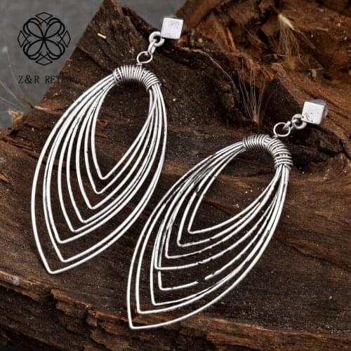 Vintage womens hanging earrings jewelry Vintage gothic hoop Earring Stud Alloy jewellery Fashion New Arrival 2020 Hotsale