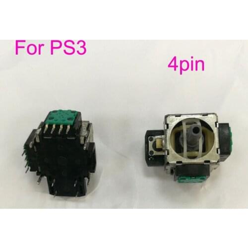 10PCS Original 4Pin 3D Rocker 3D Analog Joystick Sensor Module for PlayStation 3 Controller for PS3 Controller