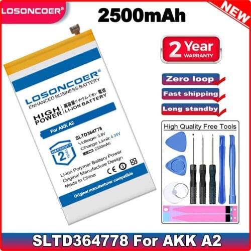 2500mAh~3200mAh SLTD364778 344590P 394891P Battery For AKK Host A2 A3 A4 headset Battery