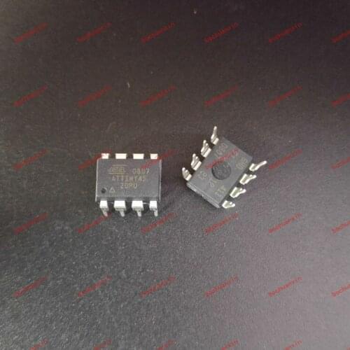 Free Shipping! 100% New Original ATTINY45-20PU ATTINY45 20PU IC MCU 8BIT 4KB FLASH DIP-8