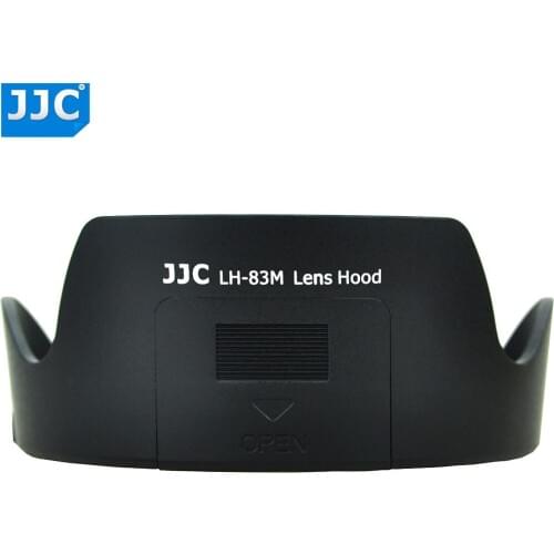 JJC Reversible Lens Hood for Canon EF 24-105mm f/3.5-5.6 IS STM Lens with ND CPL Filters Access Window Replace EW-83M
