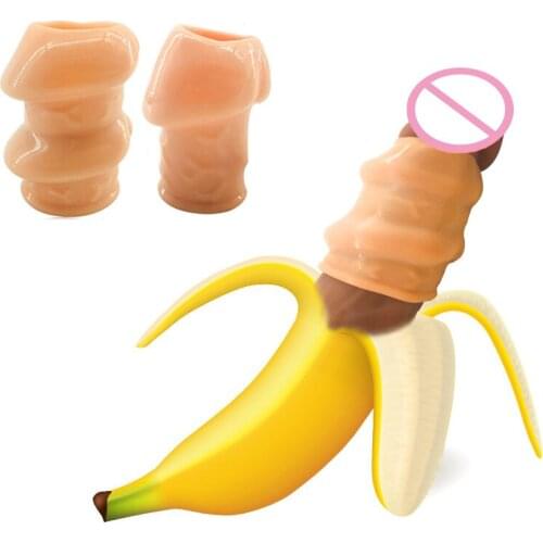 Foreskin Sleeves for Men Products Anti-premature Foreskin Sleeve Ring Sex Toys Men Delay Ring Ejaculation Lock Cock Penis Ring