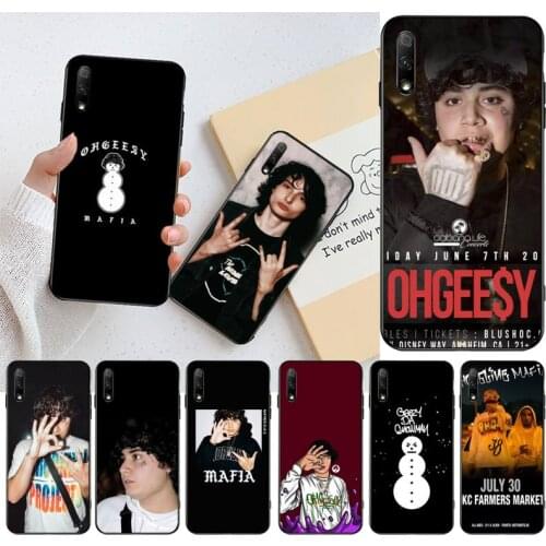Shoreline Mafia Ohgeesy Soft black Phone Case for Huawei Honor 30 20 10 9 8 8x 8c v30 Lite view pro