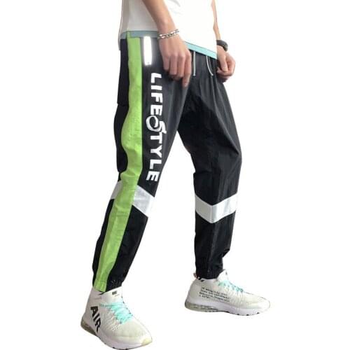 2020 new standing overalls jogging casual sports trousers fashion streetwear mens trousers men