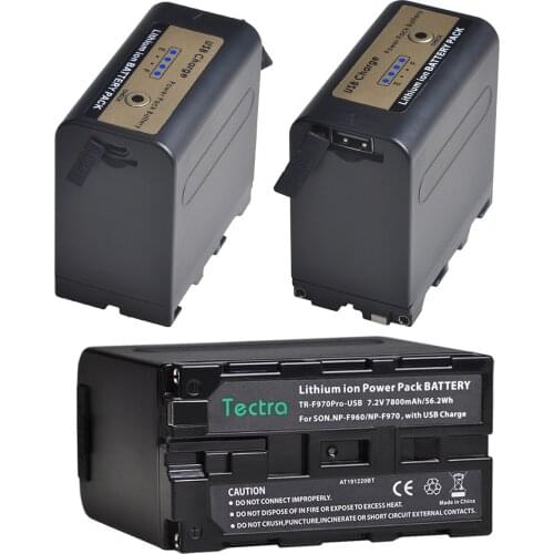 NP-F970 Batteries for Sony NP-F960 F950 F930 F750 F550 F330 Battery and Sony CCD-SC55 TR516 TR716 TR818 TR910 TR917 Camcorder