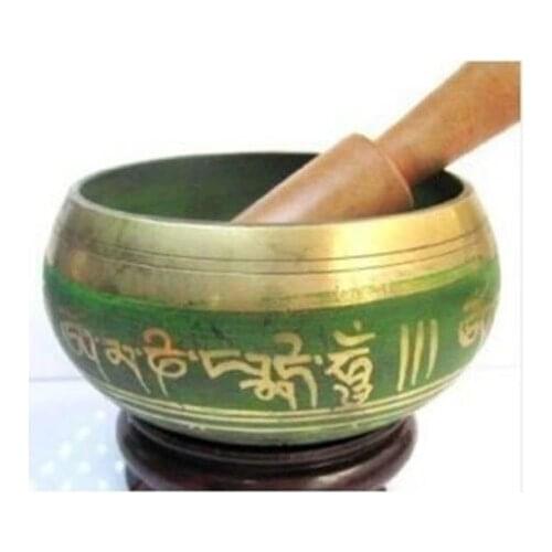 Excellent Tibetan Copper Bowl Tibetan Copper Singing Bowl Meditation 90MM wholesale Bronze Buddhism copper singing bowls