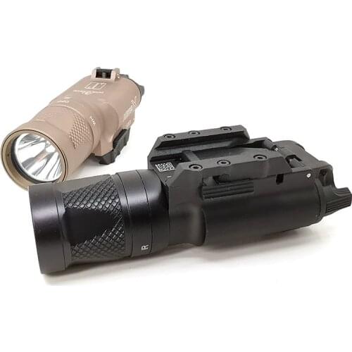 500 Lumens LED strobe Weapon light X300V Pistol Flashlight Picatinny 20mm rail for Glock Handgun Airsoft