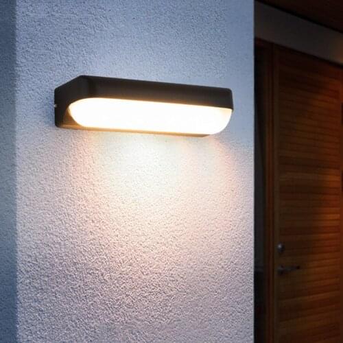 12W Outdoor Waterproof LED Wall Lights Villa Corridor Wall Light Garden Yard Gate Balcony Building Exterior Wall Light