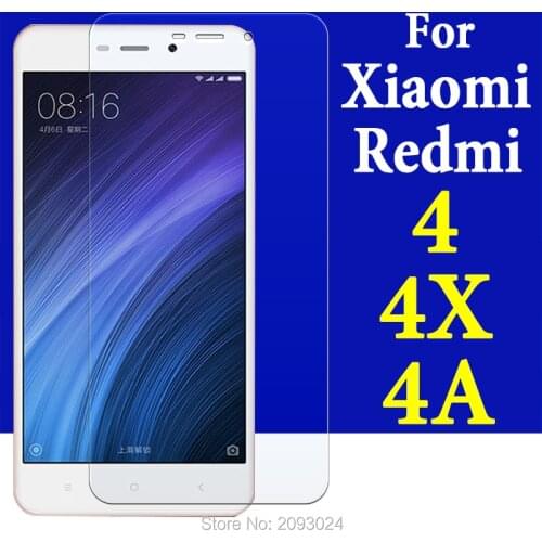 Protective glass on for xiaomi redmi 4x 4a 4 ksiomi x4 a4 a x mi tempered glas protector xiaomei xiomi xaomi redme rdmi redmi4