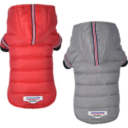 Small Dog Winter Clothes Warm Down cotton dog Coat pet Jacket Puppy Hoodie Clothing for teddy Chihuahua Yorkie Pomeranian dogs