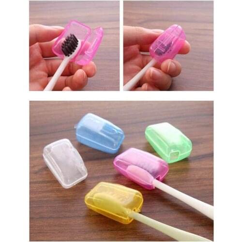 1Pcs Outdoor Toothbrush Head Protector Travel Toothbrush Cap Case Portable Tooth Brush Head Cleaner Protector