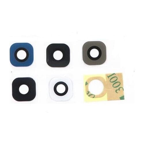 100pcs for samsung galaxy S6 G920 & S6 edge G925 Glass material Back Main Camera Ring Cover Lens with sticker Rear Camera