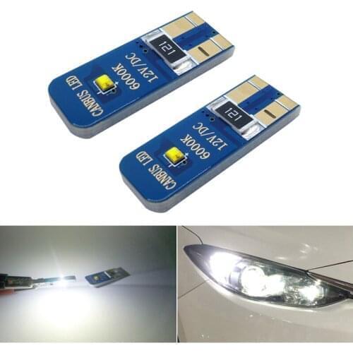 2x W5W T10 LED Canbus Bulb 194 Led Car Interior Lights For Renault Reno Logan Kaptur Clio Duster Laguna Megane 2 Captur Sandero