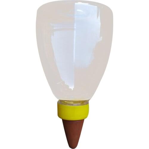 500ML Heart-shaped Self Watering Spikes Large Capacity Plant Self Watering Device For Plant Flower Automatic Irrigation Device