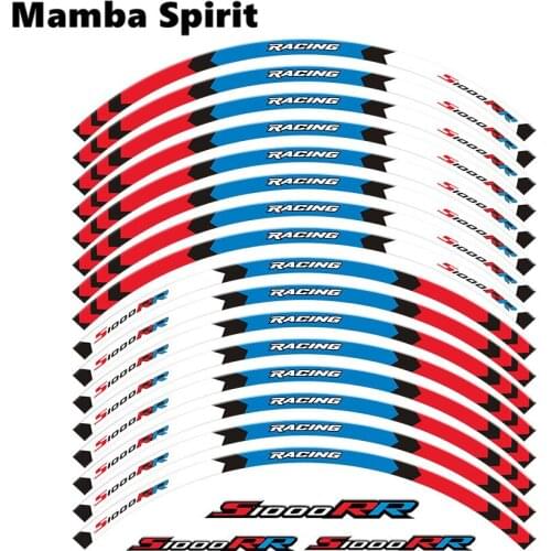 FOR BMW S1000RR HP4 Motorcycle Parts Contour Wheel Decoration Decal Sticker