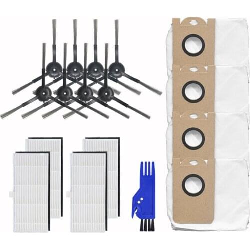 Hot TOD-17Pcs Robot Side Brush Mop Hepa Filter for Proscenic M70 M7 Robot Vacuum Cleaner Parts Accessories Replacement Kit