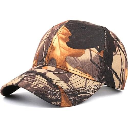 Outdoor Sport Snap back Caps Military Camouflage Hat Simplicity Tactical Army Camo Hunting Cap Hat For Men Adult Cap