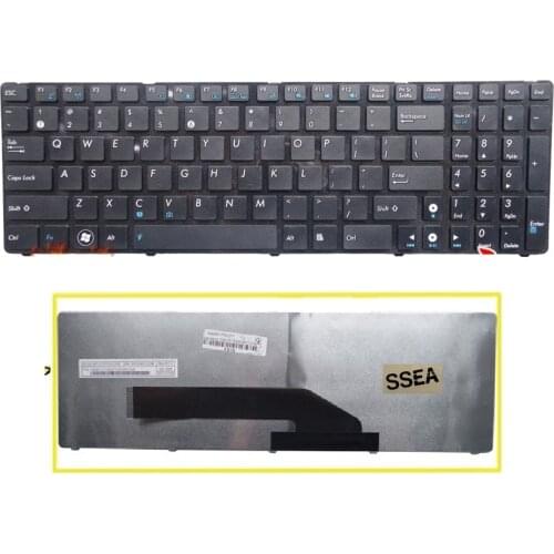 SSEA New laptop US Keyboard For Asus K50 K50A K50AB K50AD K50AE K50AF K50C K62 K62F K50I K50ID K50IE K50IJ K50IL K50IN K50IP